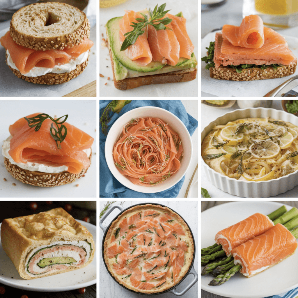 smoked salmon recipes