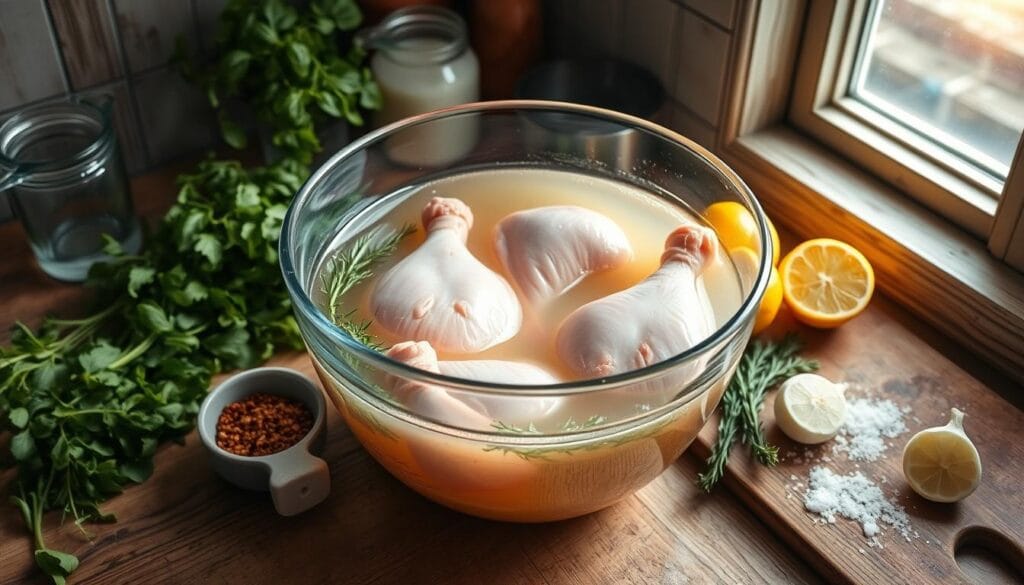 brining chicken