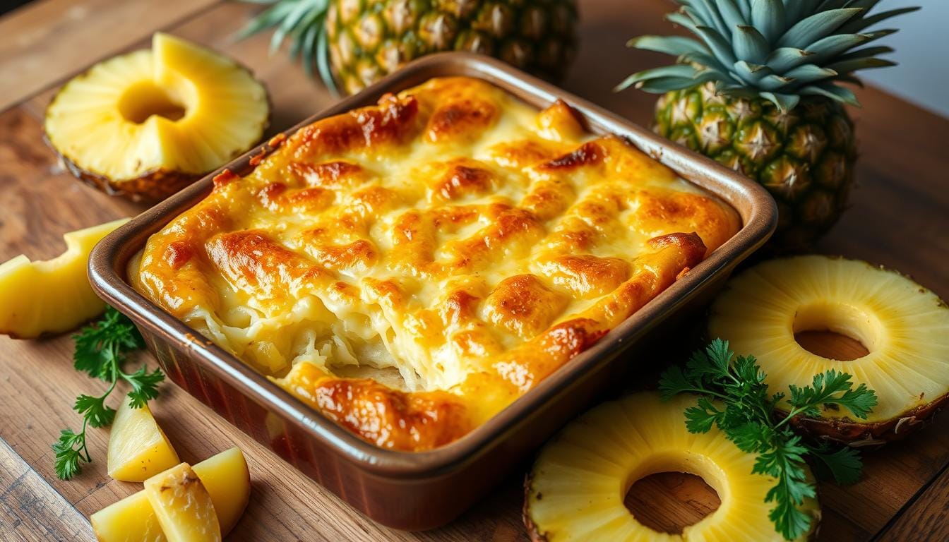 pineapple cheese casserole