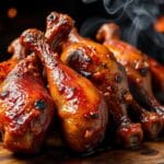 smoked chicken drumsticks