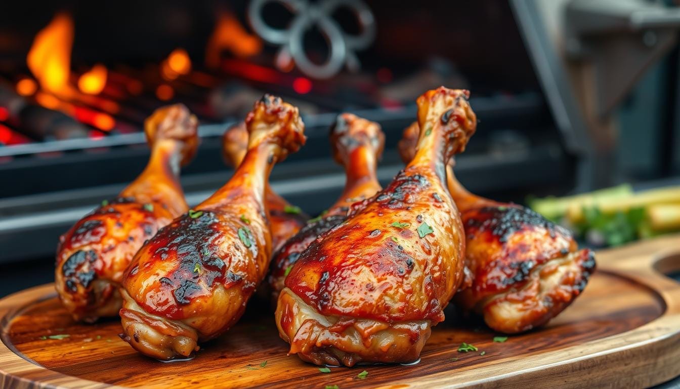 smoked chicken drumsticks