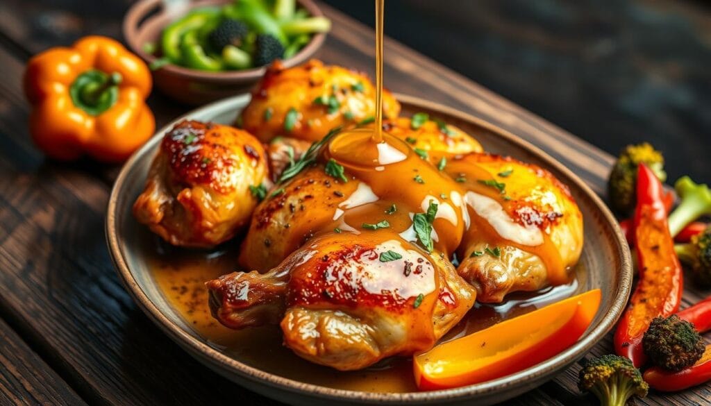 baked hot honey chicken