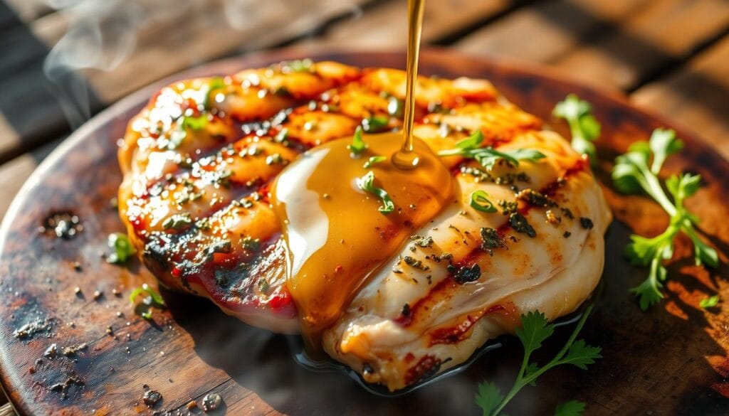 hot honey grilled chicken