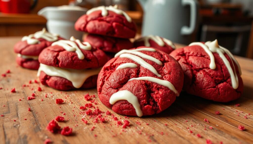 red velvet cookies