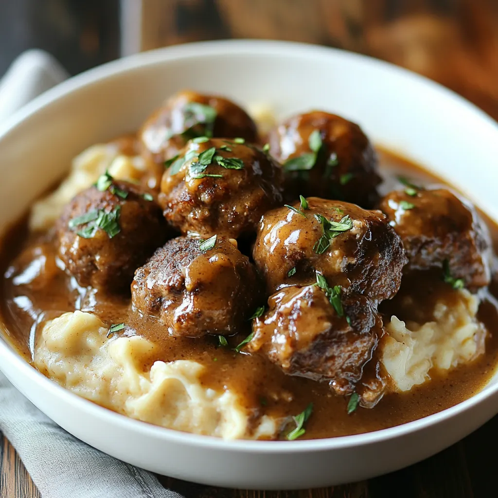 Slow Cooker Salisbury Steak Meatballs: A Savory Solution for Busy Days 5 Slow Cooker Salisbury Steak upscaled 68261f3f93e83