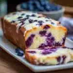 Blueberry Cream Cheese Bread: Irresistibly Moist and Bursting with Berries 10 Soft blueberry cream cheese bread with juicy berries and golden crust
