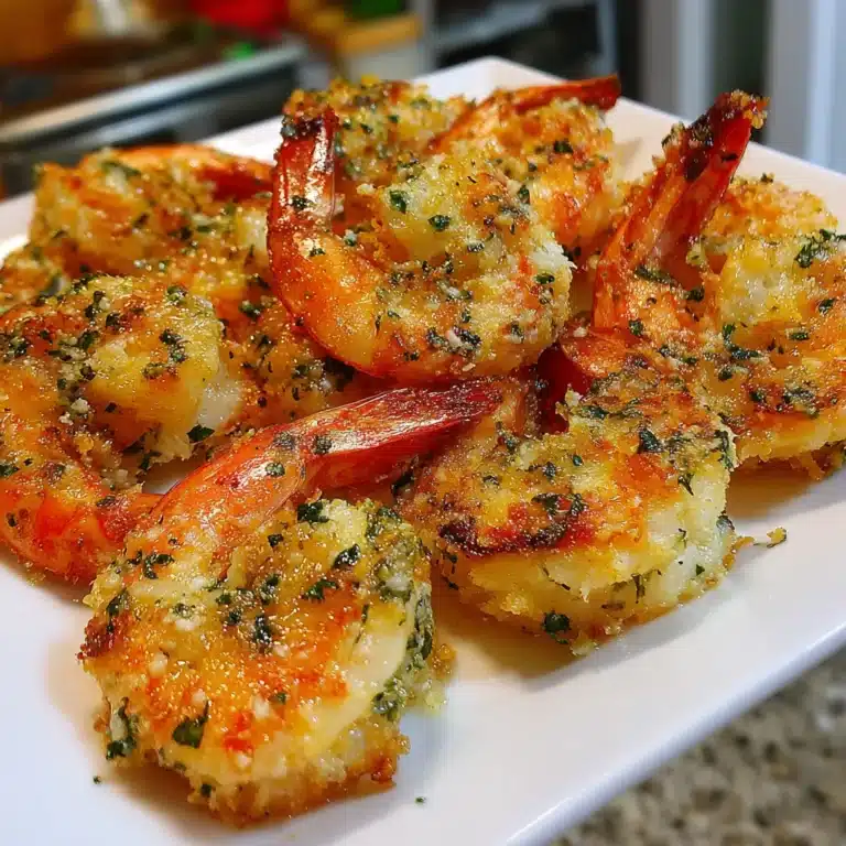 Baked Garlic Parmesan Shrimp