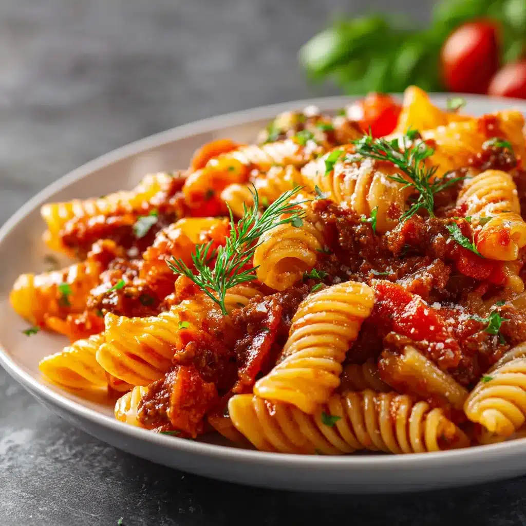 Beef Pasta in Tomato Sauce That’s Rich, Hearty, and Easy to Love 8 Beef Pasta in Tomato upscaled 686e6e294d754