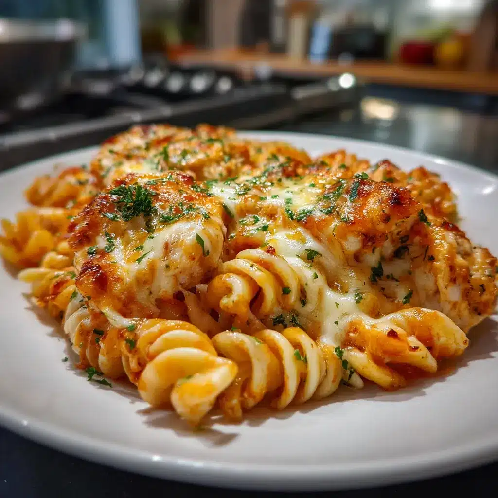Creamy Chicken Parmesan Pasta Bake: Rich, Cheesy & Family-Friendly 8 Creamy Chicken Parmesan Pasta upscaled 6873e7b92fb97