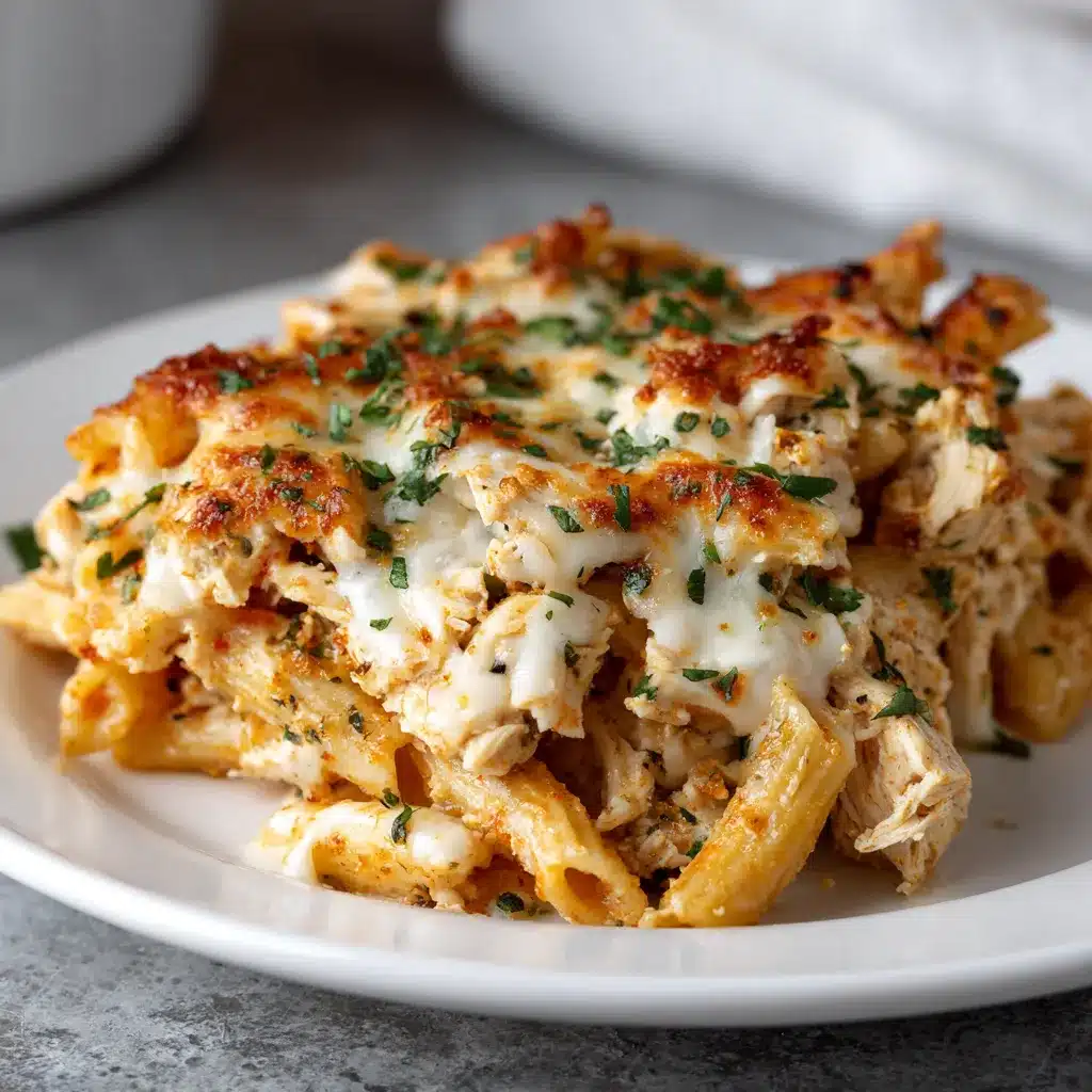 Creamy Chicken Parmesan Pasta Bake: Rich, Cheesy & Family-Friendly
