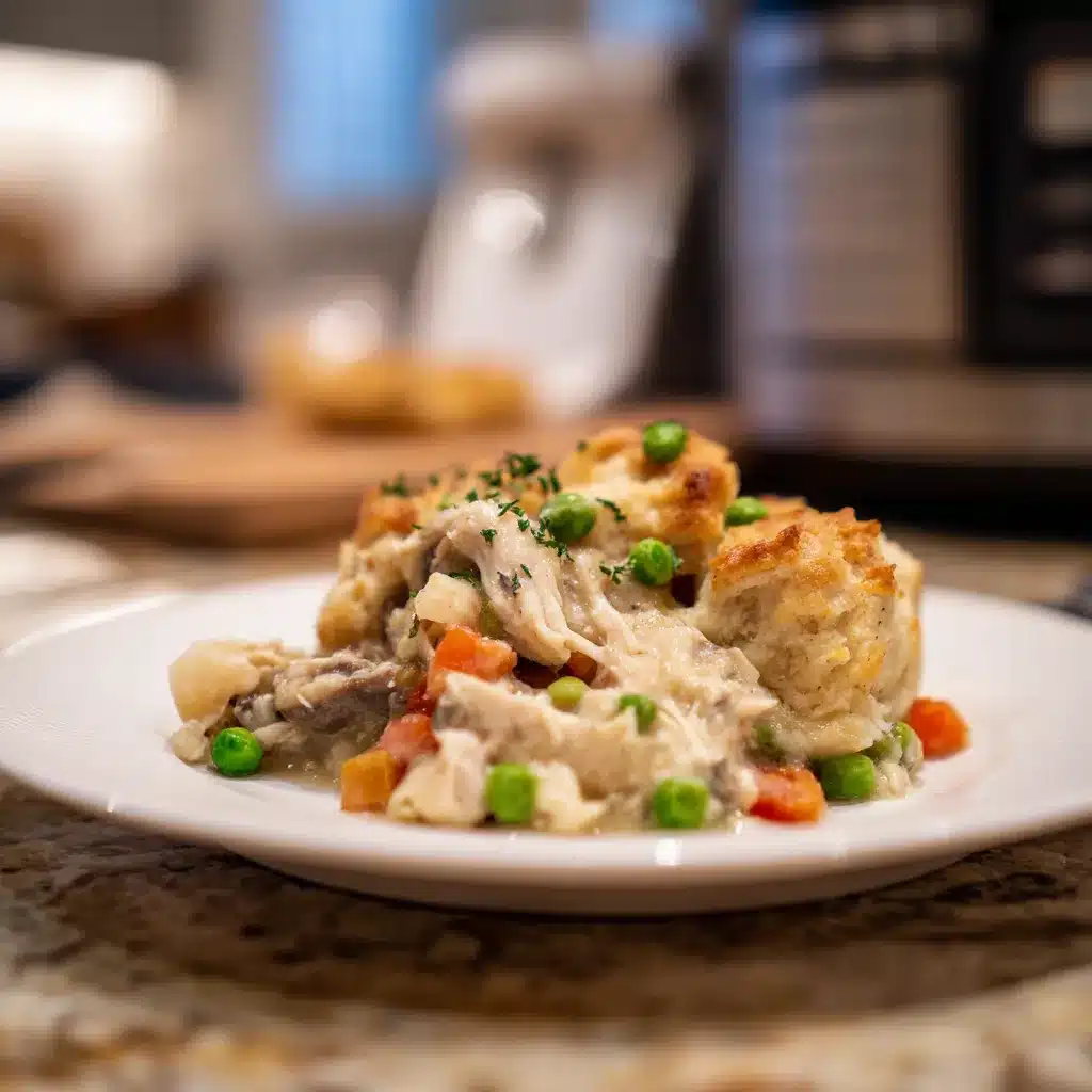 Delicious Crock Pot Chicken Pot Pie Comforting OnePot Meal 6 Crock Pot Chicken Pot upscaled 68708de8d02dc