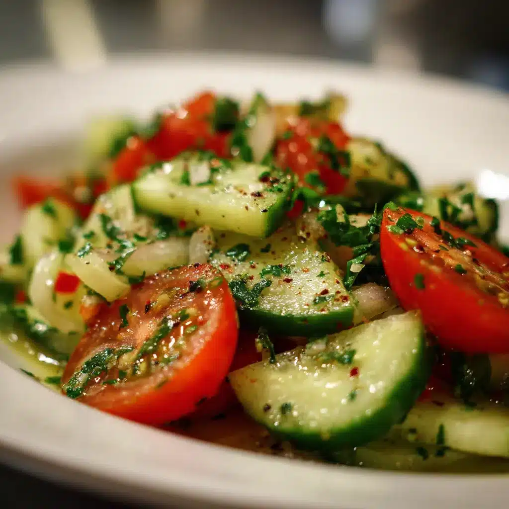 Cucumber Tomato Salad: Fresh, Irresistible & Made for Sunny Days