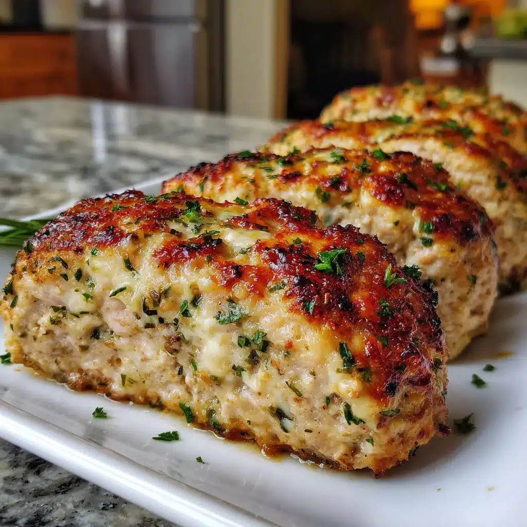 Garlic Parmesan Chicken Meatloaves: Juicy, Cheesy & Family Approved