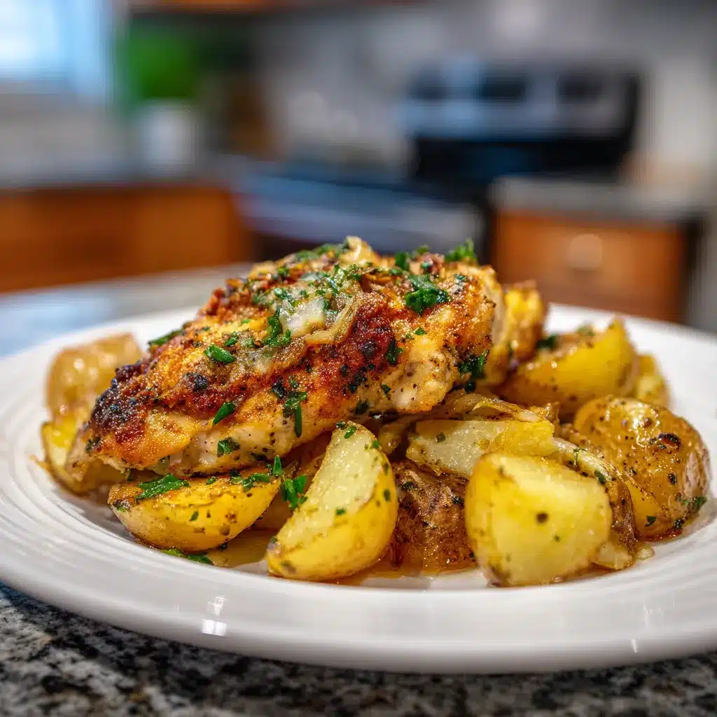 Irresistible Garlic Parmesan Chicken and Potatoes 10 Garlic Parmesan Chicken and upscaled 686fba091b6d1