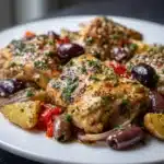 Greek Sheet Pan Chicken Dinner: Juicy, Easy & Bursting with Flavor 10 Greek sheet pan chicken with lemon, herbs, and roasted veggies