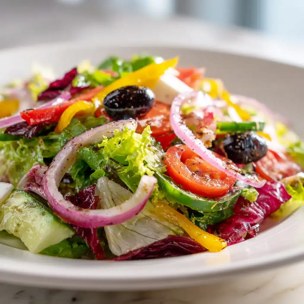 Mediterranean Salad: Bright, Zesty & Packed with Fresh Flavor 7 Mediterranean Salad upscaled 68700058da3fc