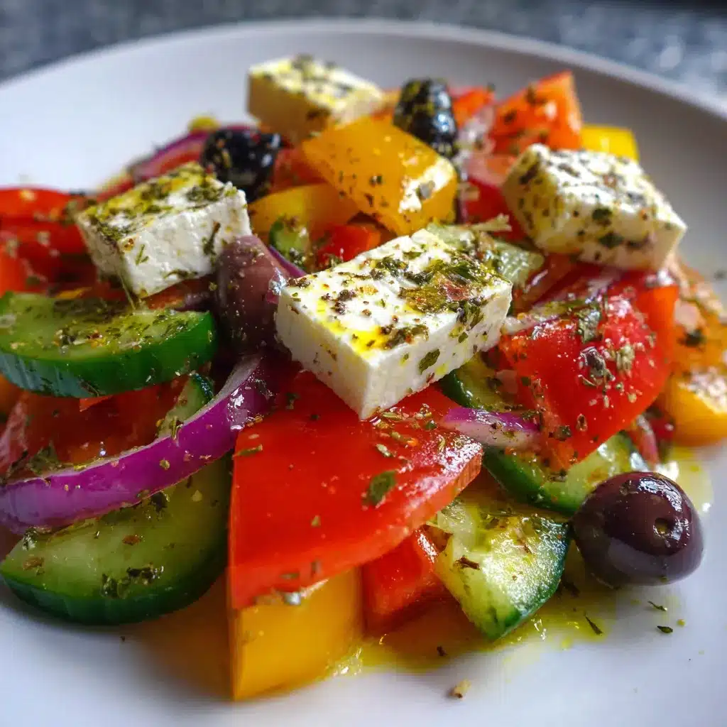 Mediterranean Salad: Bright, Zesty & Packed with Fresh Flavor 9 Mediterranean Salad upscaled 687001c15a556
