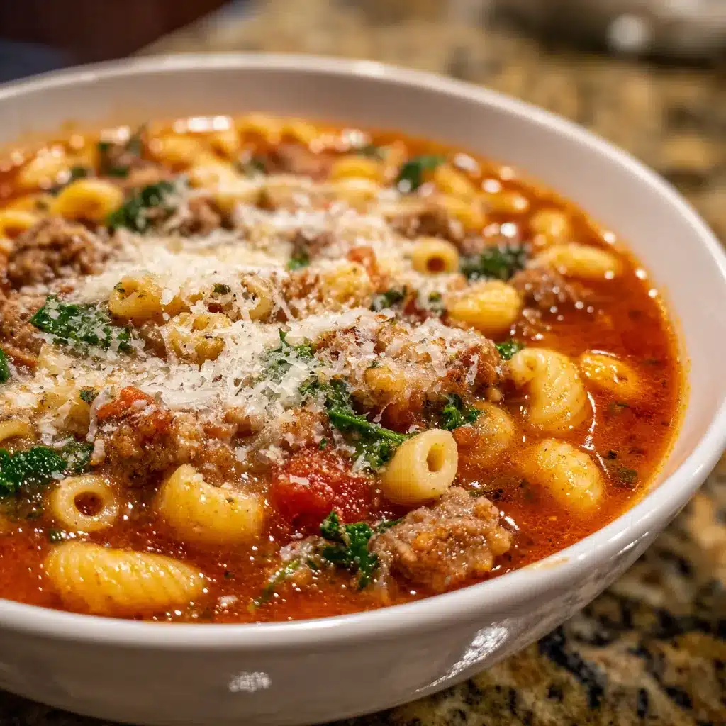 Savory Parmesan Italian Sausage Ditalini Soup 9 Parmesan Italian Sausage Ditalini upscaled 686ee88229f05