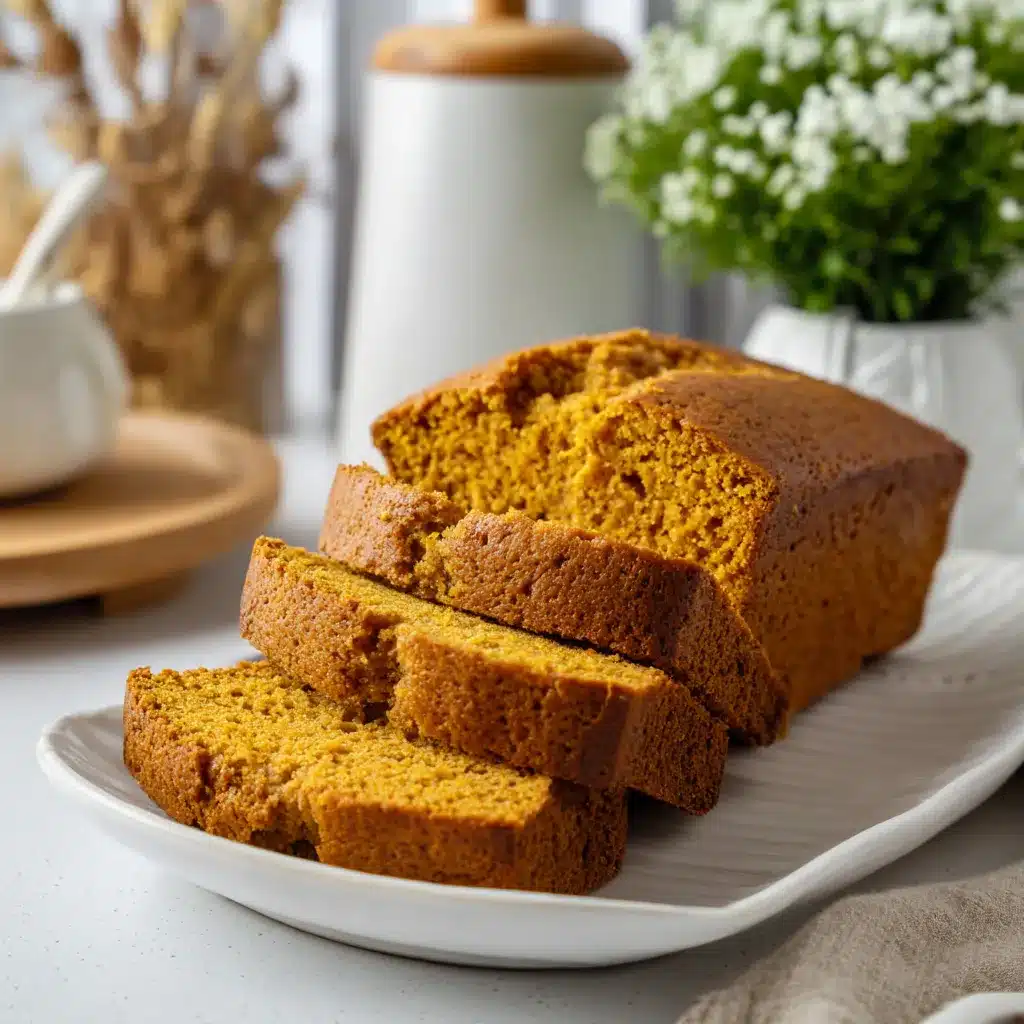 Delicious Homemade Moist Pumpkin Bread Recipe