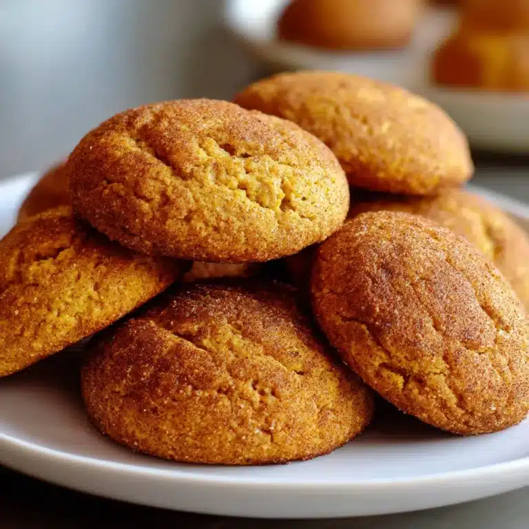Pumpkin Snickerdoodle Cookies