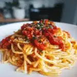 Roasted Tomato Spaghetti Sauce: Rich, Bold & Made for Pasta Lovers 10 Ultimate roasted tomato spaghetti sauce with herbs, garlic, and olive oil