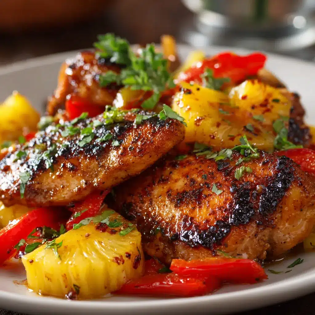 Sheet Pan Hawaiian Chicken That’s Juicy, Colorful, and Bursting with Flavor 8 Sheet Pan Hawaiian Chicken upscaled 686fc9bf3e7e0