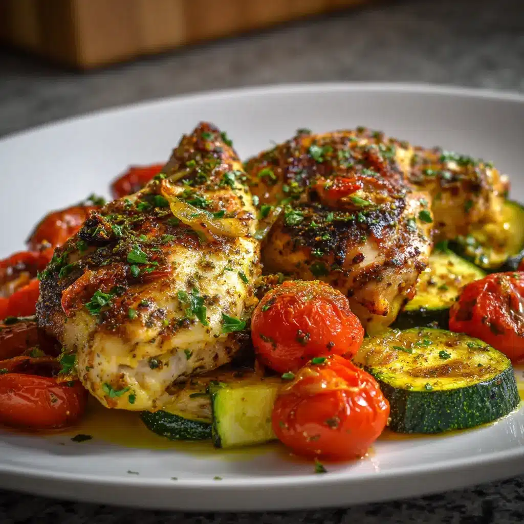 Delicious Sheet Pan Mediterranean Chicken Zucchini Recipe 7 Sheet Pan Mediterranean Chicken upscaled 686f90c9ae4a2