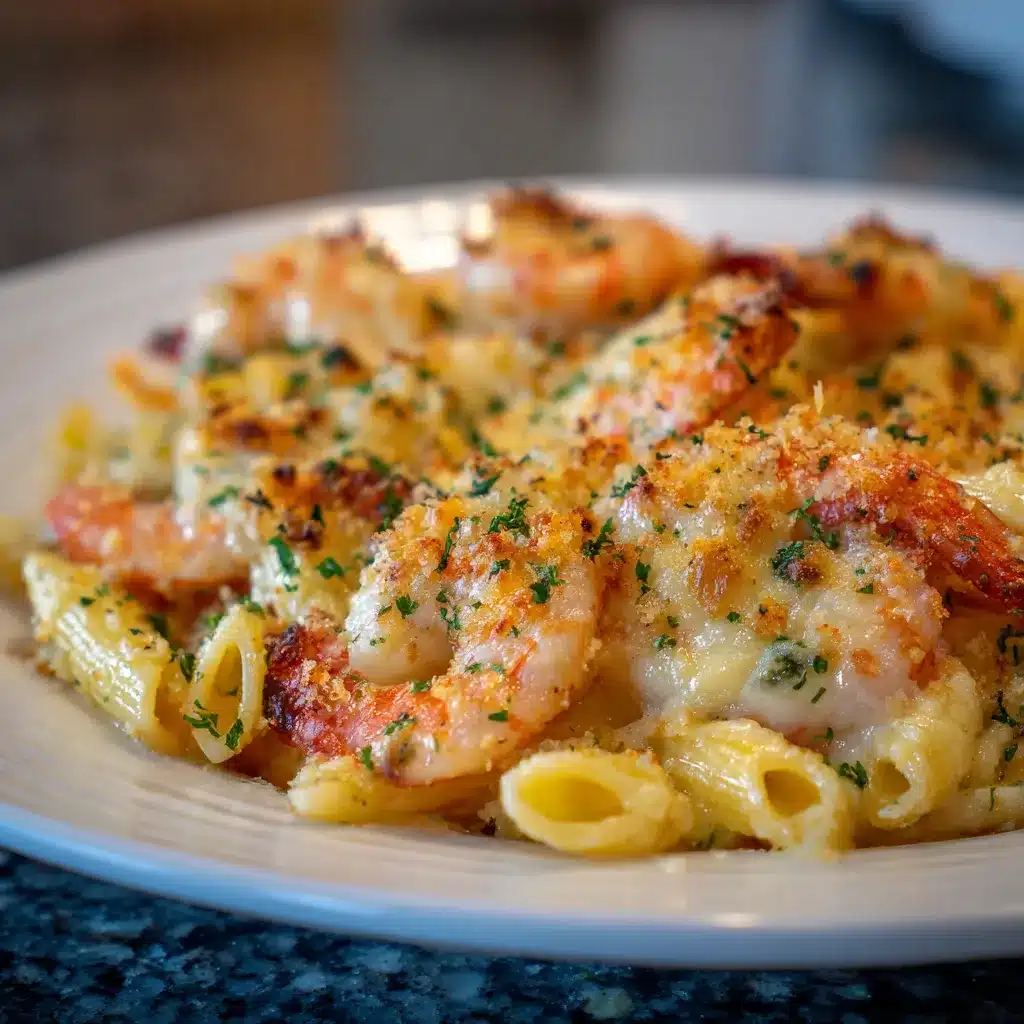 Delicious Shrimp Scampi Pasta Bake 6 Shrimp Scampi Pasta Bake upscaled 6870643088824