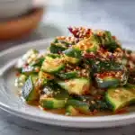 Tik Tok Korean Cucumber Salad: Spicy, Crisp & Totally Addictive 10 Spicy and crisp TikTok Korean cucumber salad with sesame seeds and chili flakes