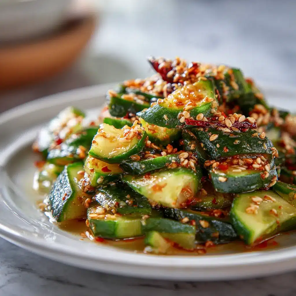 Tik Tok Korean Cucumber Salad: Spicy, Crisp & Totally Addictive