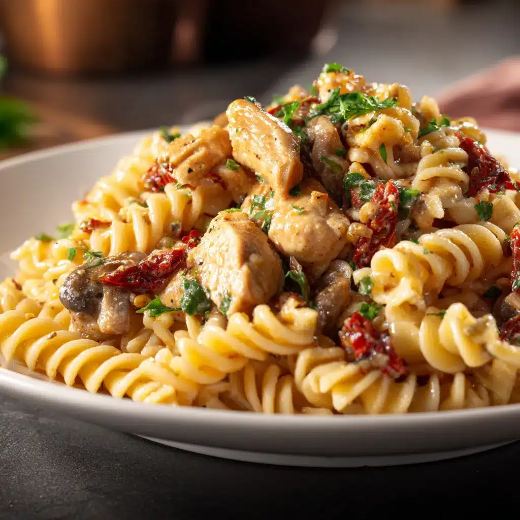 Savory Tuscan Chicken Pasta Creamy Flavorful Dish 6 Tuscan Chicken Pasta upscaled 686f0338ed7fa