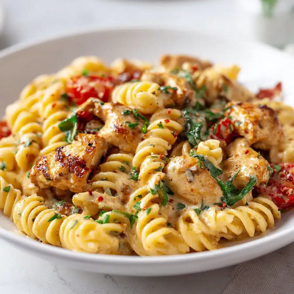Savory Tuscan Chicken Pasta Creamy Flavorful Dish 7 Tuscan Chicken Pasta upscaled 686f03b16de17