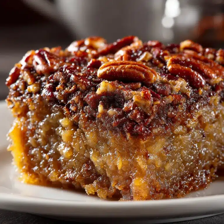 pecan pie dump cake