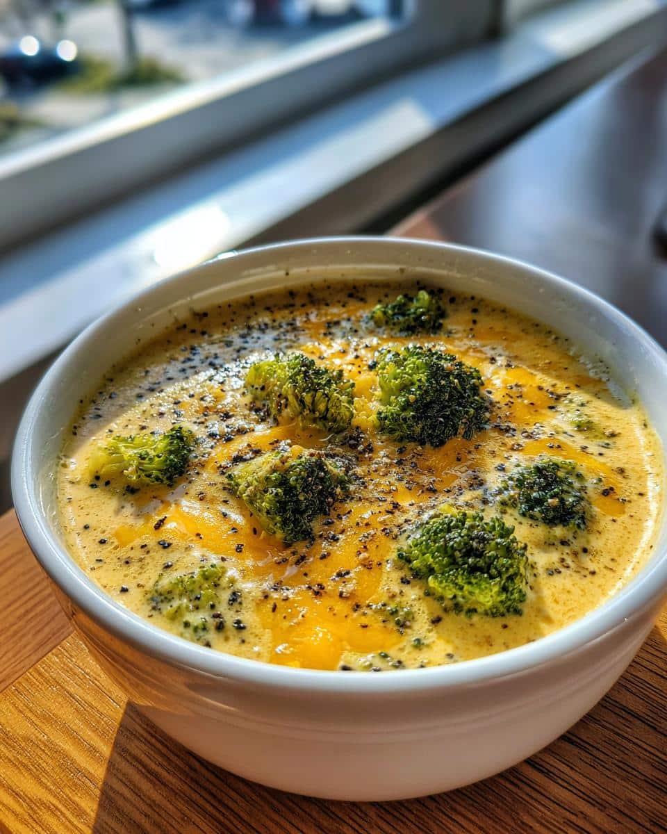 Best Slow Cooker Broccoli Cheese Soup Recipe - detail 3