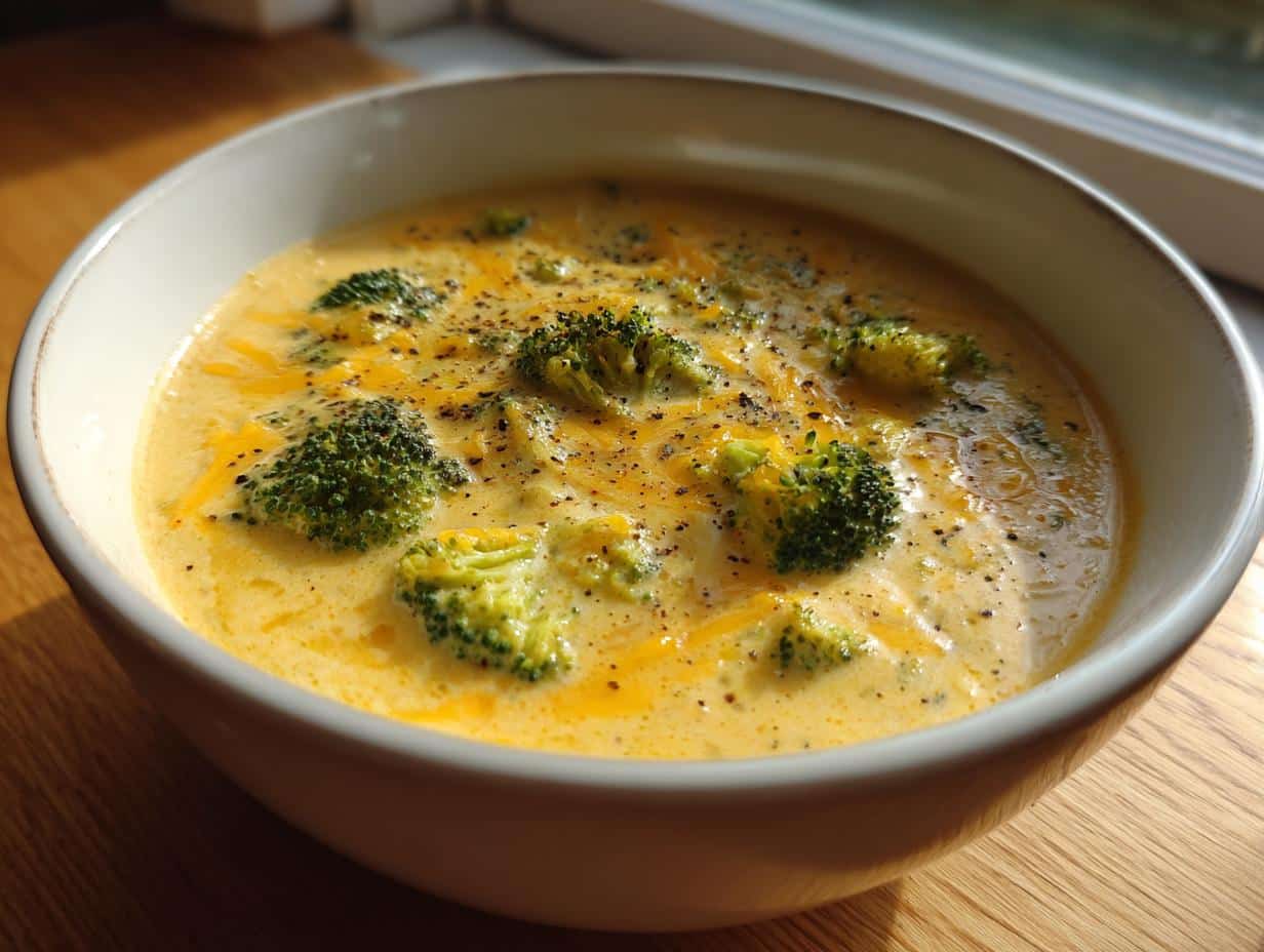 Best Slow Cooker Broccoli Cheese Soup Recipe