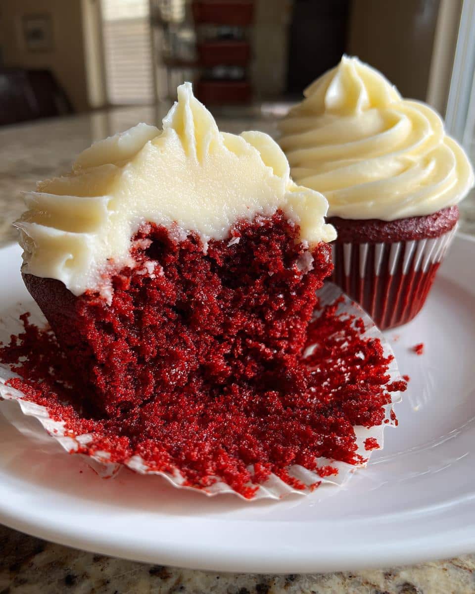 Bloody Red Velvet Cupcakes - detail 3