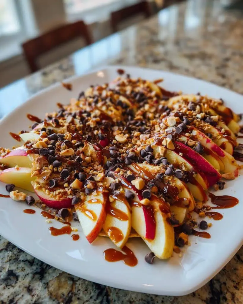 Candy Apple Nachos
