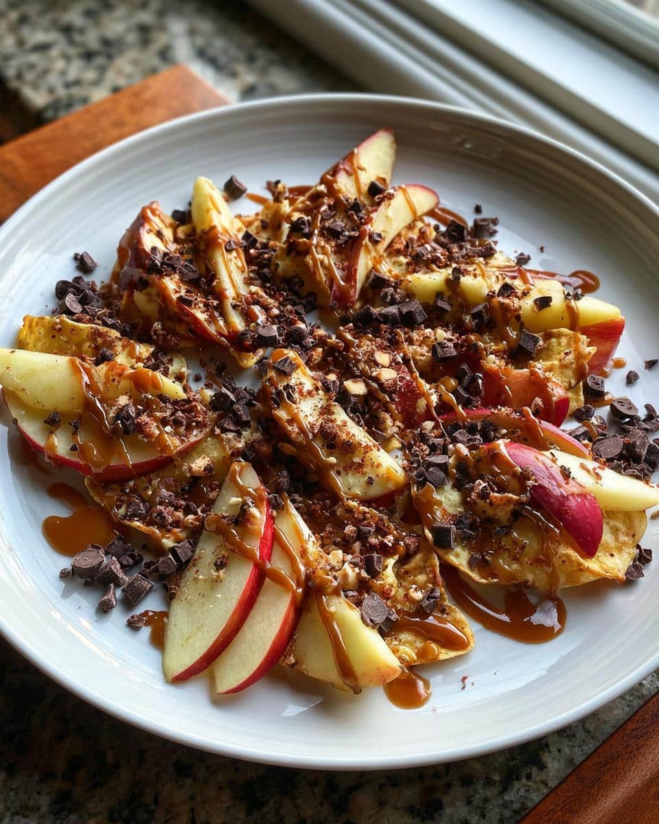 Candy Apple Nachos