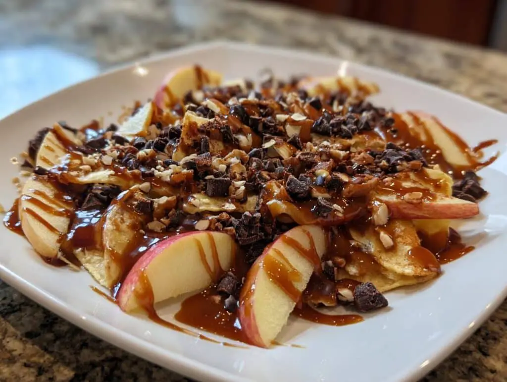 Candy Apple Nachos