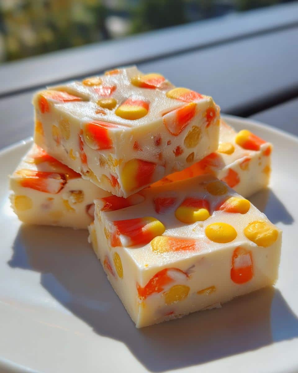 Candy Corn Fudge