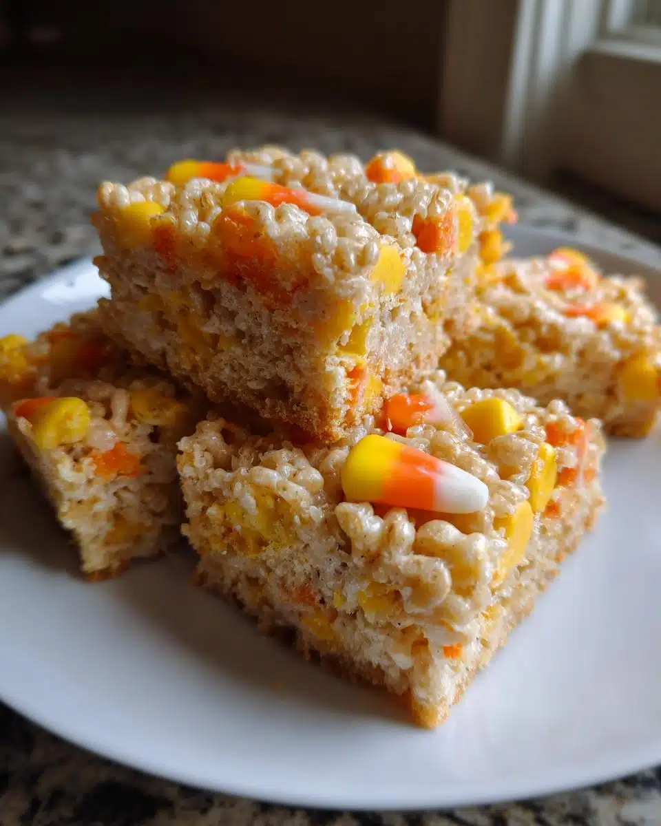 Candy Corn Rice Krispies - detail 1