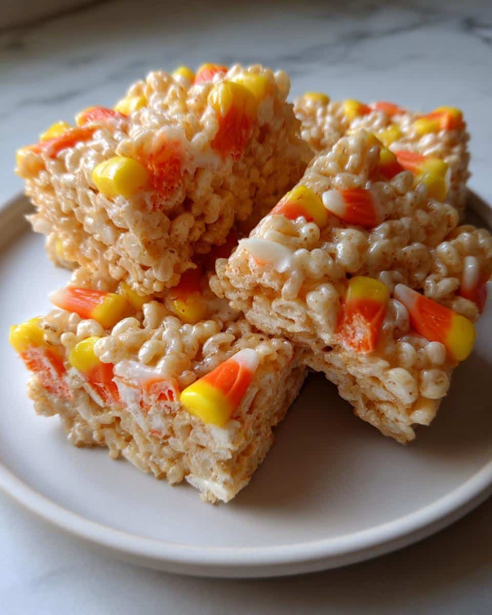 Candy Corn Rice Krispies - detail 2