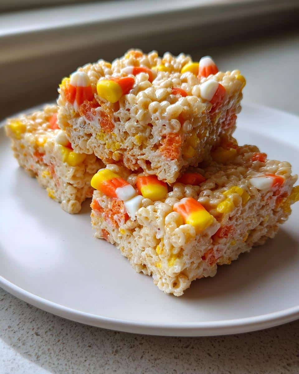 Candy Corn Rice Krispies - detail 3