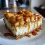 Caramel Apple Cheesecake Bars