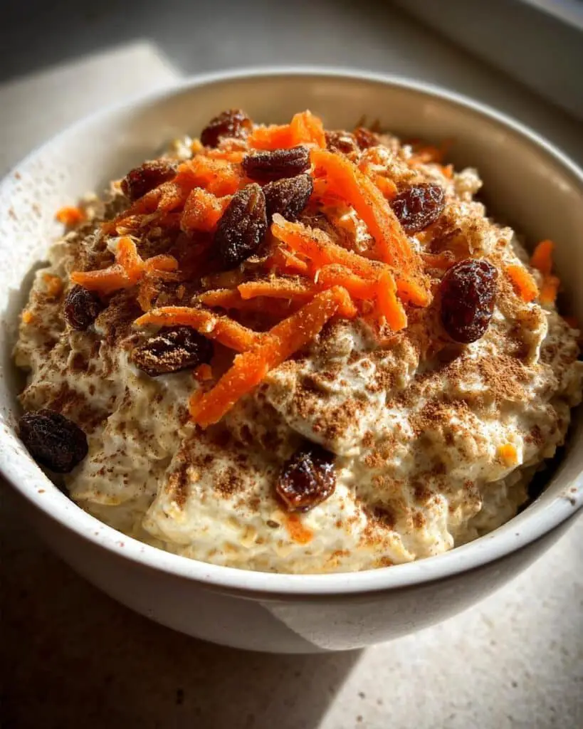 Carrot Cake Overnight Oats