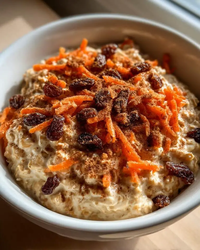 Carrot Cake Overnight Oats