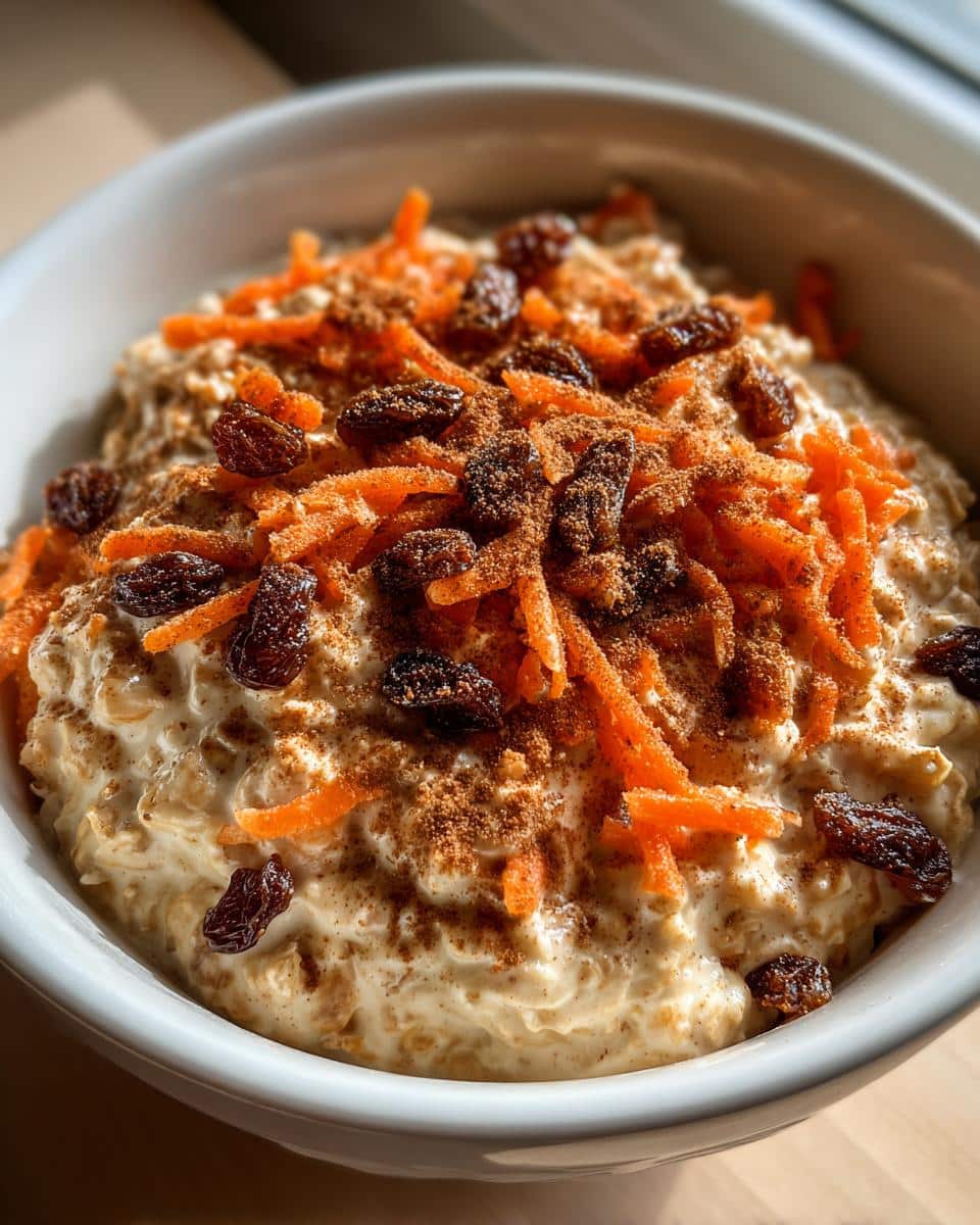 Carrot Cake Overnight Oats