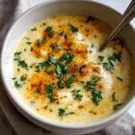 Cheddar Garlic Herb Potato Soup