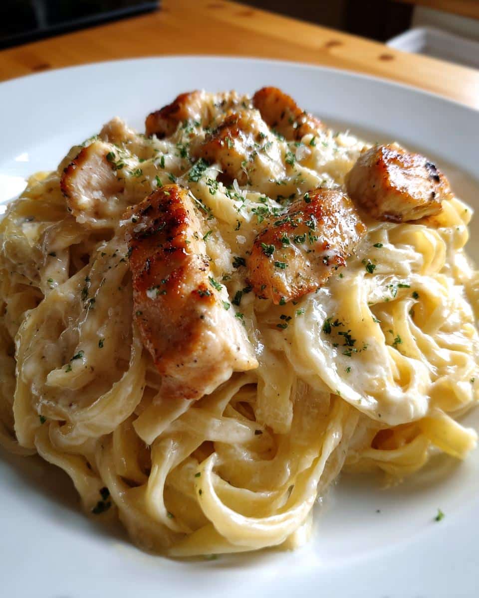 Chicken Alfredo Pasta - detail 1