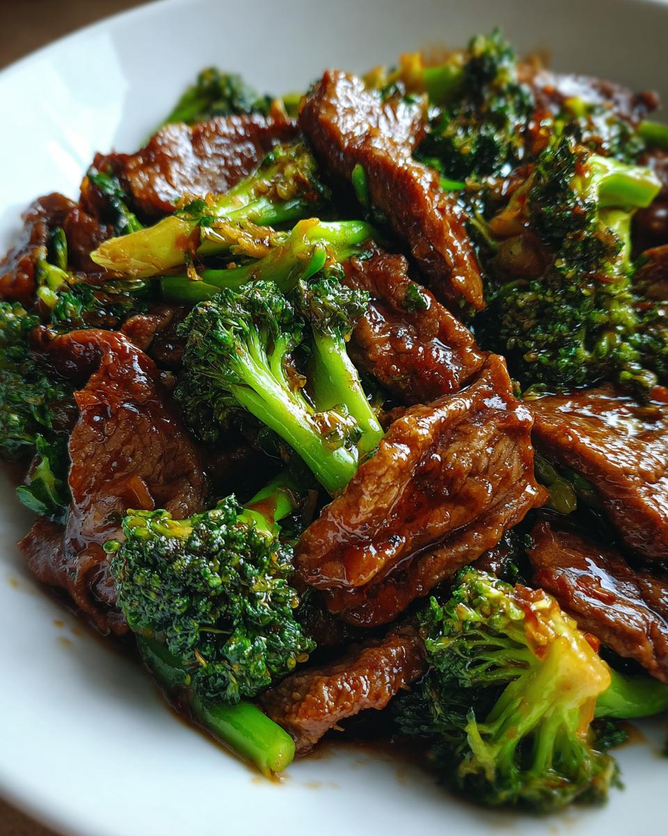 Chinese Beef and Broccoli - detail 4